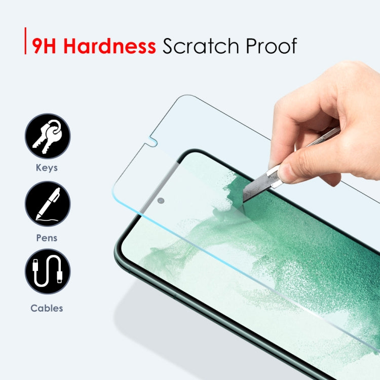 For Samsung Galaxy S22+ 5G NORTHJO A++ Screen Tempered Glass Film, Support Fingerprint Unlock - Galaxy Tempered Glass by NORTHJO | Online Shopping UK | buy2fix