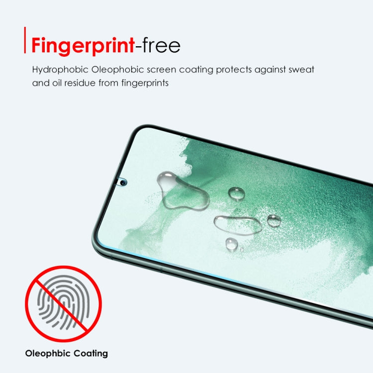 For Samsung Galaxy S22+ 5G NORTHJO A++ Screen Tempered Glass Film, Support Fingerprint Unlock - Galaxy Tempered Glass by NORTHJO | Online Shopping UK | buy2fix