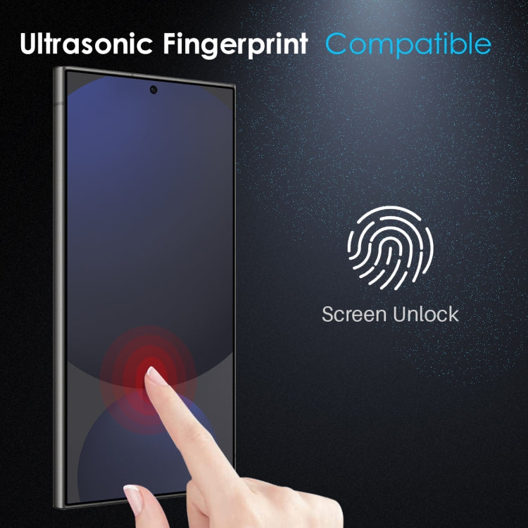 For Samsung Galaxy S25 Ultra 5G NORTHJO A++ Screen Tempered Glass Film, Support Fingerprint Unlock - Galaxy S25 Ultra 5G Tempered Glass by NORTHJO | Online Shopping UK | buy2fix