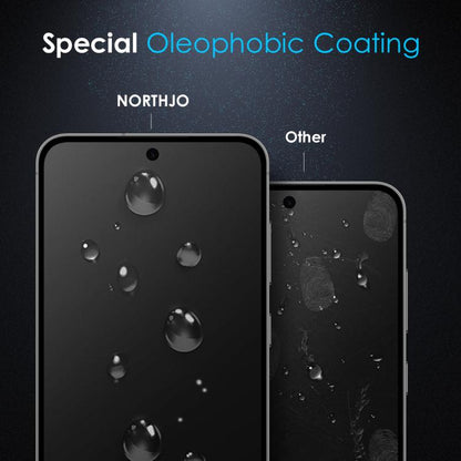 For Samsung Galaxy S25 Edge 5G NORTHJO A++ Screen Tempered Glass Film, Support Fingerprint Unlock - Galaxy S25 Edge 5G Tempered Glass by NORTHJO | Online Shopping UK | buy2fix
