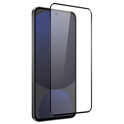 For Samsung Galaxy S25 5G NORTHJO A++ Screen Full Glue Silk Printing Tempered Glass Film, Support Fingerprint Unlock - Galaxy S25 5G Tempered Glass by NORTHJO | Online Shopping UK | buy2fix