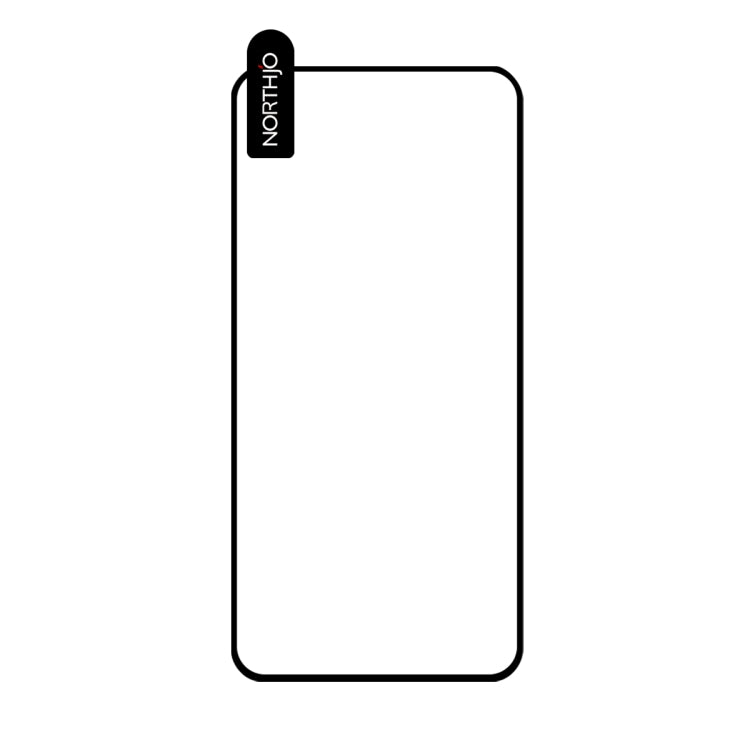 For Samsung Galaxy S25 5G NORTHJO A++ Screen Full Glue Silk Printing Tempered Glass Film, Support Fingerprint Unlock - Galaxy S25 5G Tempered Glass by NORTHJO | Online Shopping UK | buy2fix