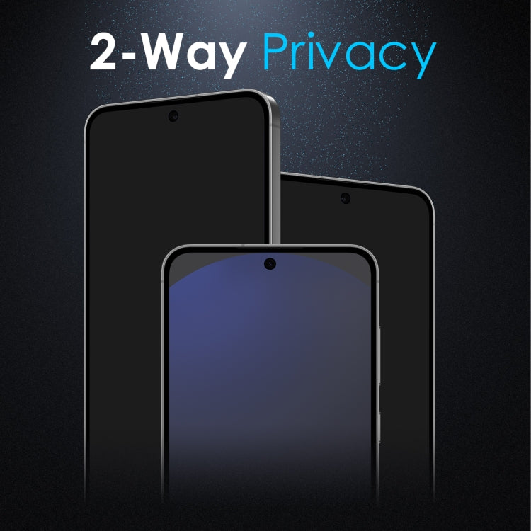 For Samsung Galaxy S25 5G NORTHJO A++ Privacy Screen Protector High Aluminium-Silicon Glass Film, Support Fingerprint Unlock - Galaxy S25 5G Tempered Glass by NORTHJO | Online Shopping UK | buy2fix