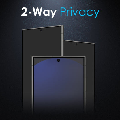 For Samsung Galaxy S25 Ultra 5G NORTHJO A++ Privacy Screen Protector High Aluminium-Silicon Glass Film, Support Fingerprint Unlock - Galaxy S25 Ultra 5G Tempered Glass by NORTHJO | Online Shopping UK | buy2fix