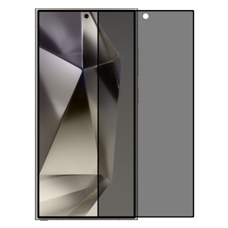 For Samsung Galaxy S24 Ultra 5G NORTHJO A++ Privacy Screen Protector High Aluminium-Silicon Glass Film, Support Fingerprint Unlock - Galaxy S24 Ultra 5G Tempered Glass by NORTHJO | Online Shopping UK | buy2fix