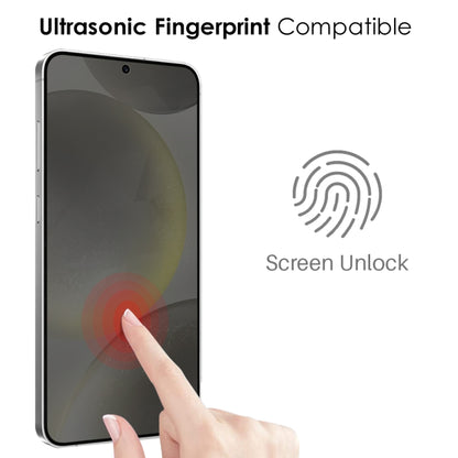 For Samsung Galaxy S24+ 5G NORTHJO A++ Privacy Screen Protector High Aluminium-Silicon Glass Film, Support Fingerprint Unlock - Galaxy S24+ 5G Tempered Glass by NORTHJO | Online Shopping UK | buy2fix