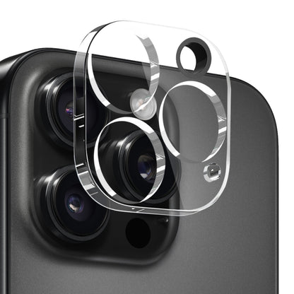 For iPhone 16 Pro NORTHJO 4 in 1 TPU Phone Case with Screen Film and Lens Film and Camera Control Button Cover(Clear) by NORTHJO