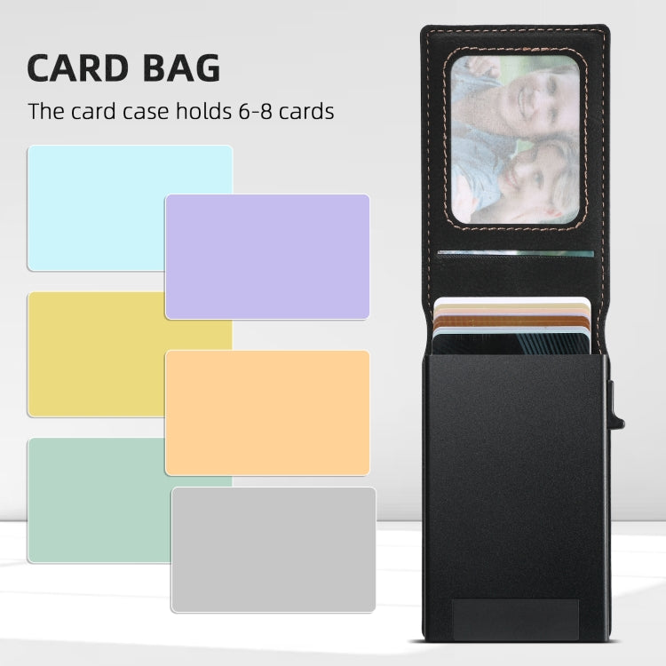 For Samsung Galaxy S24 5G Suteni H19 Litchi Texture 2-in-1 MagSafe Removable Card Case Back Phone Case(Black) - Galaxy S24 5G Cases by Suteni | Online Shopping UK | buy2fix