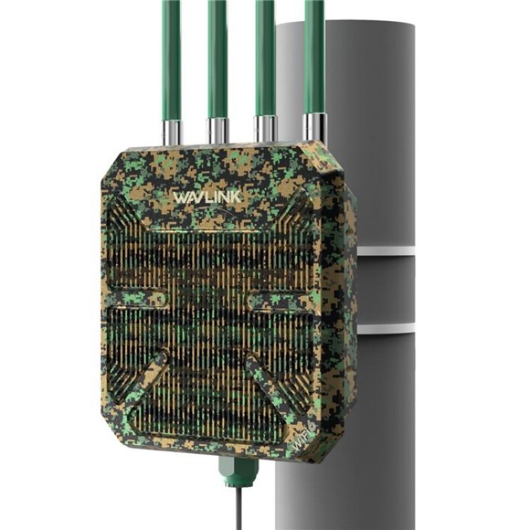 WAVLINK WN573HX1 WiFi 6 AX1800 Dual Band Wireless Router Outdoor WiFi Access Point, Plug:UK Plug - Wireless Routers by WAVLINK | Online Shopping UK | buy2fix