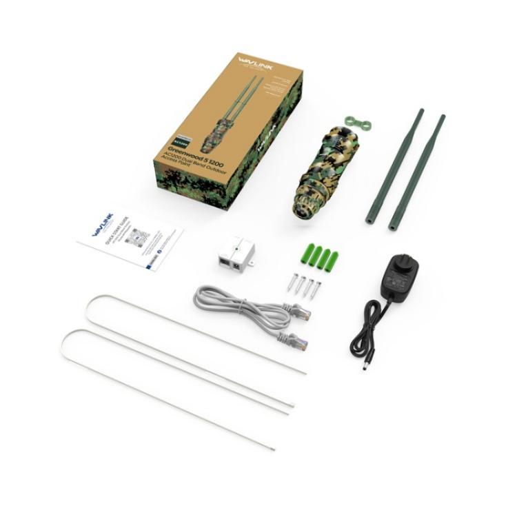 WAVLINK WN570HA2 IP67 Waterproof Outdoor WiFi Extender AC1200 Dual Band Wireless Router, Plug:US Plug - Wireless Routers by WAVLINK | Online Shopping UK | buy2fix