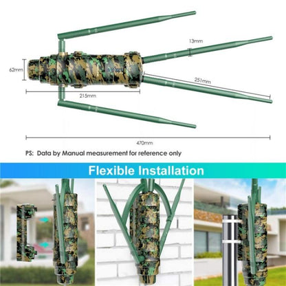 WAVLINK WN572HP3 With Poe High Gain Antennas AC1200 Dual Band WiFi Extender, Plug:US Plug - Wireless Routers by WAVLINK | Online Shopping UK | buy2fix