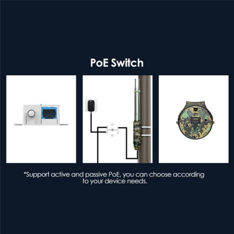 WAVLINK WN570HN2 Poe Weatherproof WiFi Extender 300Mbps High Power Outdoor Router, Plug:UK Plug - Wireless Routers by WAVLINK | Online Shopping UK | buy2fix