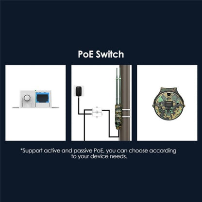 WAVLINK WN570HN2 Poe Weatherproof WiFi Extender 300Mbps High Power Outdoor Router, Plug:US Plug - Wireless Routers by WAVLINK | Online Shopping UK | buy2fix