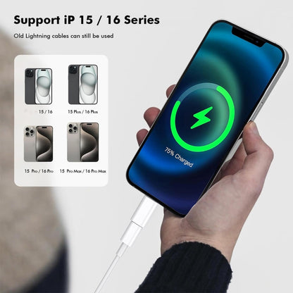 ENKAY ENK-AT121 Plastic 8 Pin to Type-C Data Transfer & Charging Adapter - Converter & Adapter by ENKAY | Online Shopping UK | buy2fix