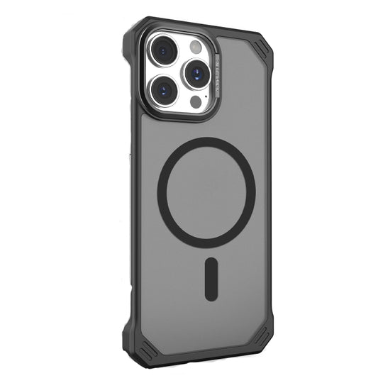 For iPhone 13 Pro Max Starshield Frameless MagSafe PC Phone Case(Black)