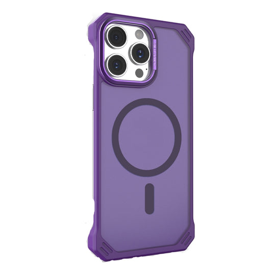 For iPhone 14 Pro Max Starshield Frameless MagSafe PC Phone Case(Purple) - iPhone 14 Pro Max Cases by buy2fix | Online Shopping UK | buy2fix