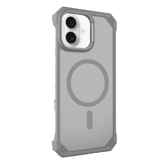 For iPhone 16 Plus Starshield Frameless MagSafe PC Phone Case(Grey) - iPhone 16 Plus Cases by buy2fix | Online Shopping UK | buy2fix