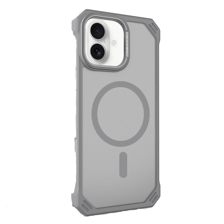 For iPhone 16 Starshield Frameless MagSafe PC Phone Case(Grey) - iPhone 16 Cases by buy2fix | Online Shopping UK | buy2fix