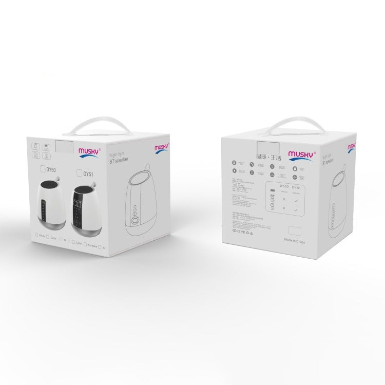 MUSKY DY50 LED Light, Portable Wireless Bluetooth Subwoofer Speaker - Desktop Speaker by buy2fix | Online Shopping UK | buy2fix