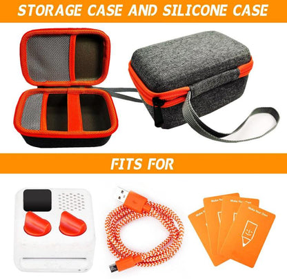 For Yoto Mini 2024 Children Audio Music Player Hard Shell Storage Case(Grey) - Other Accessories by buy2fix | Online Shopping UK | buy2fix