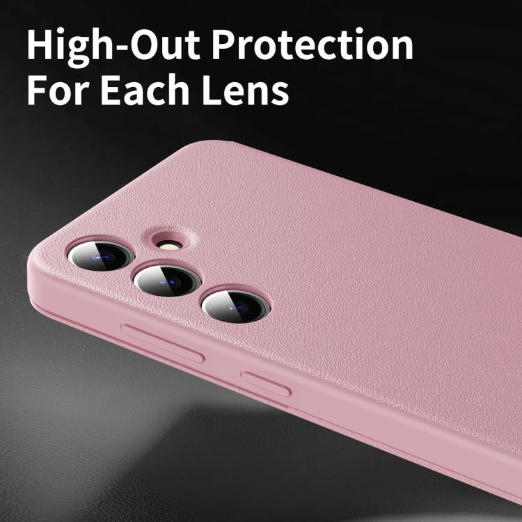 For Samsung Galaxy S22+ 5G Smart View Window Leather Phone Case with Card Slot(Pink) - Galaxy S22+ 5G Cases by buy2fix | Online Shopping UK | buy2fix