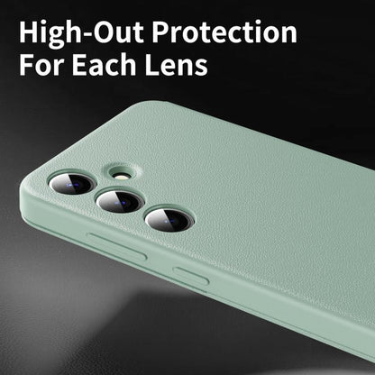 For Samsung Galaxy S22+ 5G Smart View Window Leather Phone Case with Card Slot(Green) - Galaxy S22+ 5G Cases by buy2fix | Online Shopping UK | buy2fix