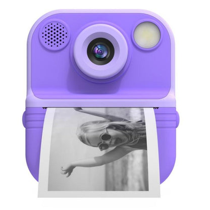 E8 2.4 Inch Screen Photo Printing Video Recorder Multifunctional Kids Dual Lens Camera(Purple) - Children Cameras by buy2fix | Online Shopping UK | buy2fix