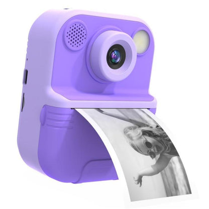 E8 2.4 Inch Screen Photo Printing Video Recorder Multifunctional Kids Dual Lens Camera(Purple) - Children Cameras by buy2fix | Online Shopping UK | buy2fix