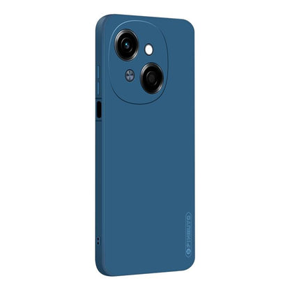 For Tecno Spark Go 2025 / Go 1 PINWUYO Sense Series Liquid Silicone TPU Phone Case(Blue) - Tecno Cases by PINWUYO | Online Shopping UK | buy2fix