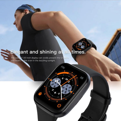 Q23 Pro 1.83 inch Color Screen IP68 Waterproof Bluetooth Call Smart Watch, Support Health Monitoring(Black) - Smart Watches by buy2fix | Online Shopping UK | buy2fix
