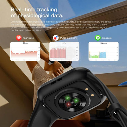 Q23 Pro 1.83 inch Color Screen IP68 Waterproof Bluetooth Call Smart Watch, Support Health Monitoring(White) - Smart Watches by buy2fix | Online Shopping UK | buy2fix