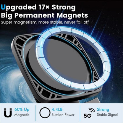 MA-161E Universal Clip-On Lazy Stand Adjustable Desktop Magnetic Phone Holder - Desktop Holder by buy2fix | Online Shopping UK | buy2fix