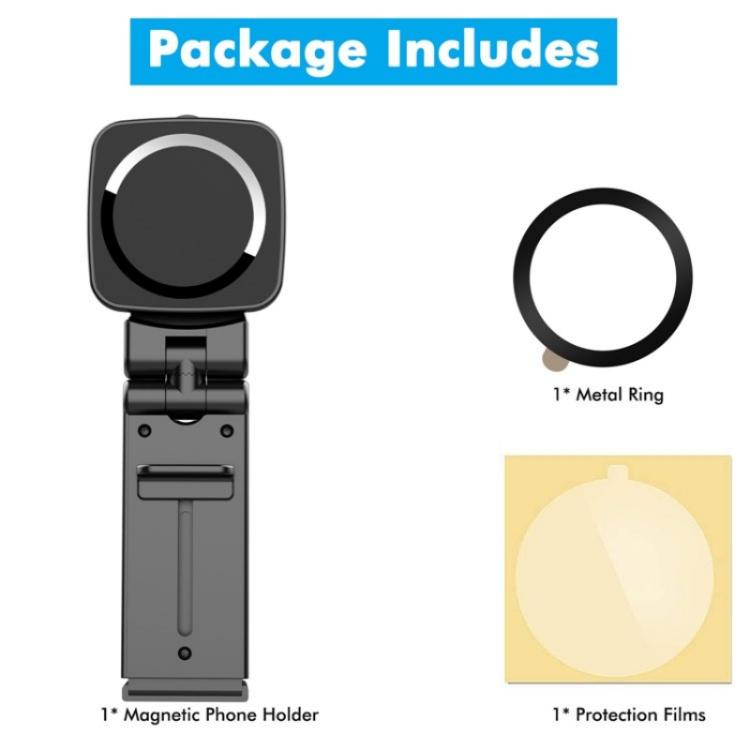 MA-161E Universal Clip-On Lazy Stand Adjustable Desktop Magnetic Phone Holder - Desktop Holder by buy2fix | Online Shopping UK | buy2fix