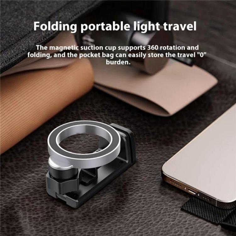 LX-01 360 Degree Rotating Car Phone Holder Compatible with MagSafe Travel Foldable Bracket - Universal Car Holders by buy2fix | Online Shopping UK | buy2fix