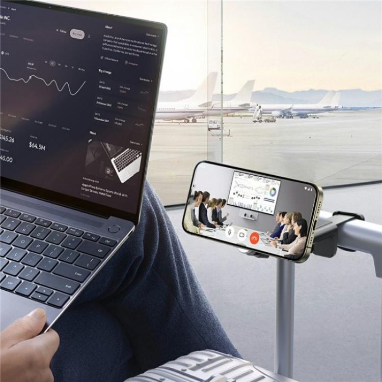 LX-01 360 Degree Rotating Car Phone Holder Compatible with MagSafe Travel Foldable Bracket - Universal Car Holders by buy2fix | Online Shopping UK | buy2fix