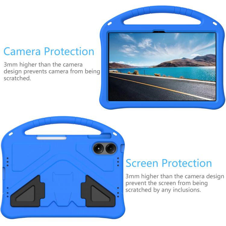 For onn. 12.1 Tablet Pro 2024 EVA Shockproof Tablet Case with Holder(Blue) - Others by buy2fix | Online Shopping UK | buy2fix