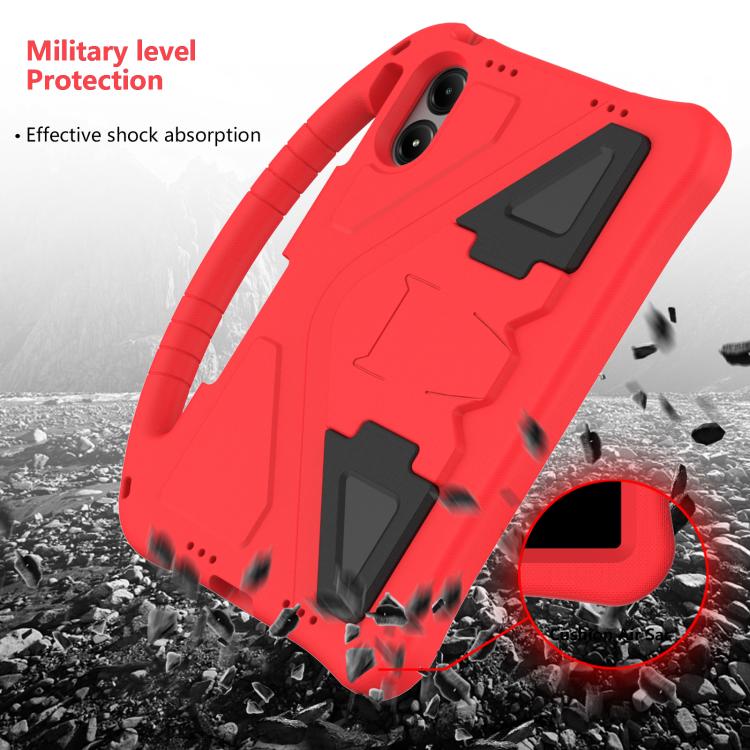 For onn. 12.1 Tablet Pro 2024 EVA Shockproof Tablet Case with Holder(Red) - Others by buy2fix | Online Shopping UK | buy2fix