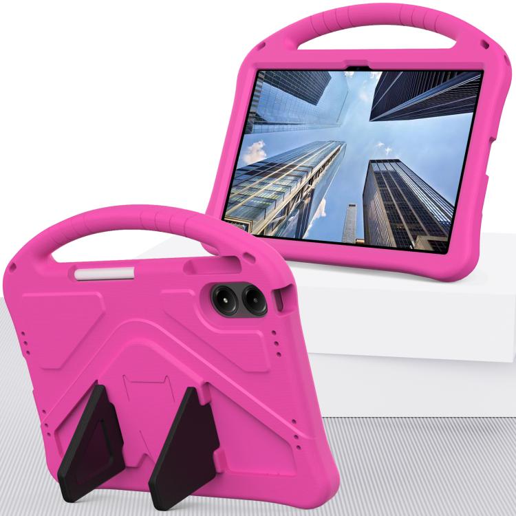 For onn. 12.1 Tablet Pro 2024 EVA Shockproof Tablet Case with Holder(RoseRed) - Others by buy2fix | Online Shopping UK | buy2fix