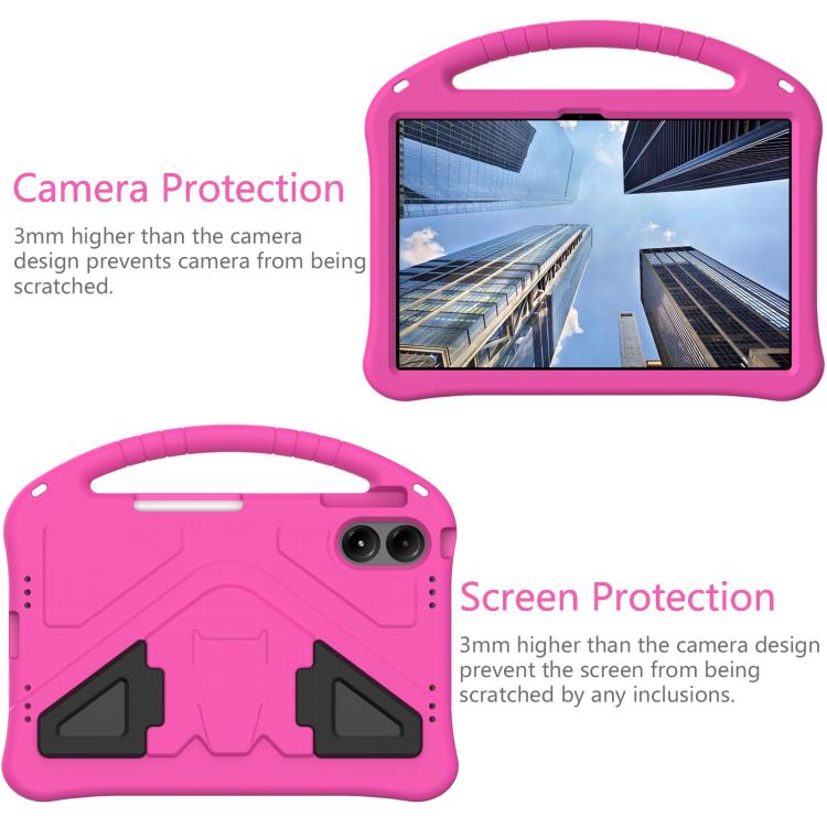 For onn. 12.1 Tablet Pro 2024 EVA Shockproof Tablet Case with Holder(RoseRed) - Others by buy2fix | Online Shopping UK | buy2fix