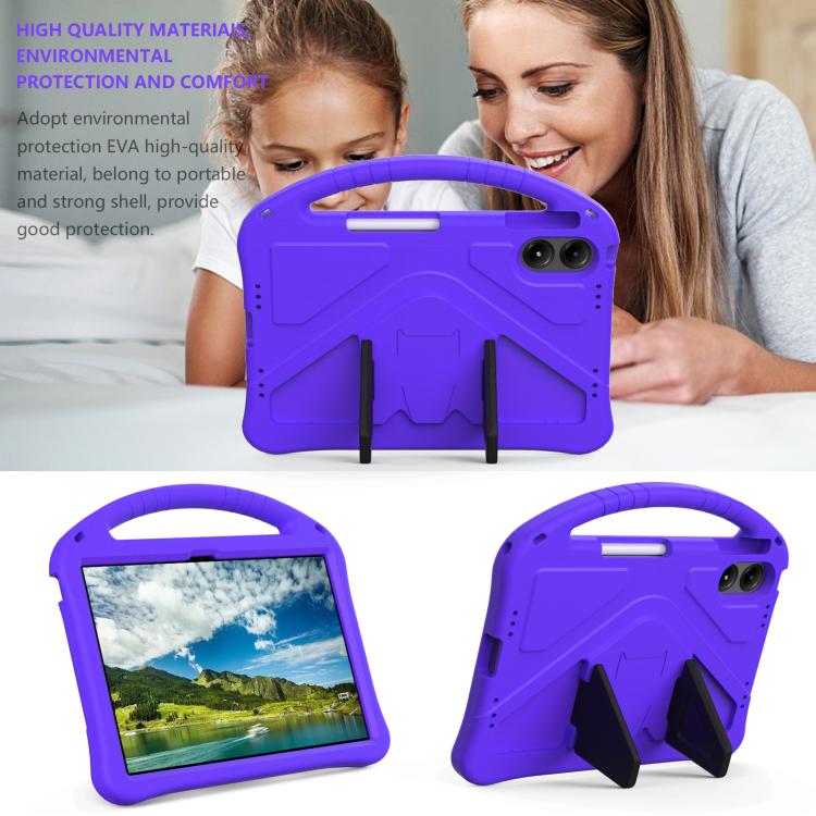 For onn. 12.1 Tablet Pro 2024 EVA Shockproof Tablet Case with Holder(Purple) - Others by buy2fix | Online Shopping UK | buy2fix