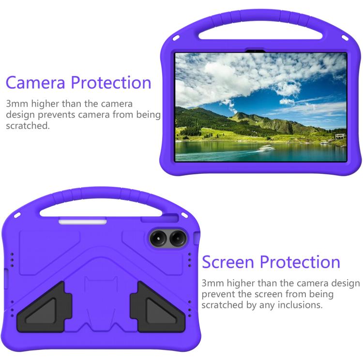 For onn. 12.1 Tablet Pro 2024 EVA Shockproof Tablet Case with Holder(Purple) - Others by buy2fix | Online Shopping UK | buy2fix