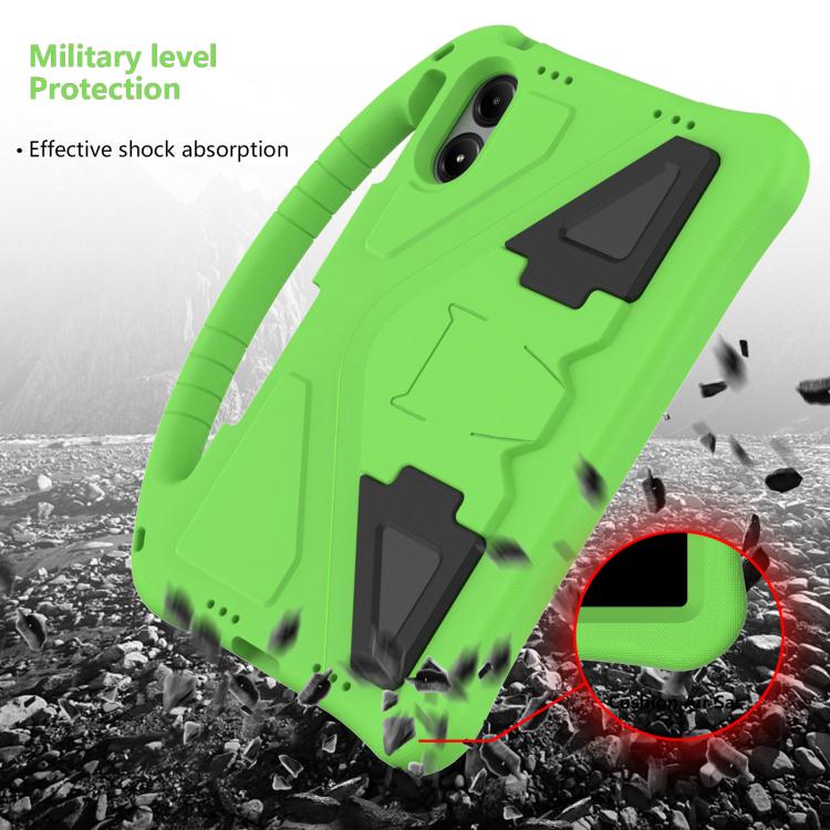 For onn. 12.1 Tablet Pro 2024 EVA Shockproof Tablet Case with Holder(Green) - Others by buy2fix | Online Shopping UK | buy2fix