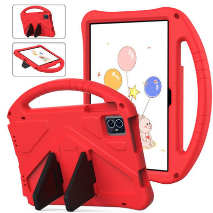 For onn. 10.1 Tablet Gen 4 2024 EVA Shockproof Tablet Case with Holder(Red) - Others by buy2fix | Online Shopping UK | buy2fix
