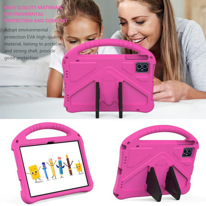 For onn. 10.1 Tablet Gen 4 2024 EVA Shockproof Tablet Case with Holder(RoseRed) - Others by buy2fix | Online Shopping UK | buy2fix
