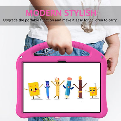 For onn. 10.1 Tablet Gen 4 2024 EVA Shockproof Tablet Case with Holder(RoseRed) - Others by buy2fix | Online Shopping UK | buy2fix