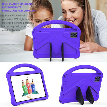 For onn. 10.1 Tablet Gen 4 2024 EVA Shockproof Tablet Case with Holder(Purple) - Others by buy2fix | Online Shopping UK | buy2fix