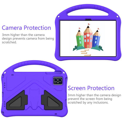 For onn. 10.1 Tablet Gen 4 2024 EVA Shockproof Tablet Case with Holder(Purple) - Others by buy2fix | Online Shopping UK | buy2fix