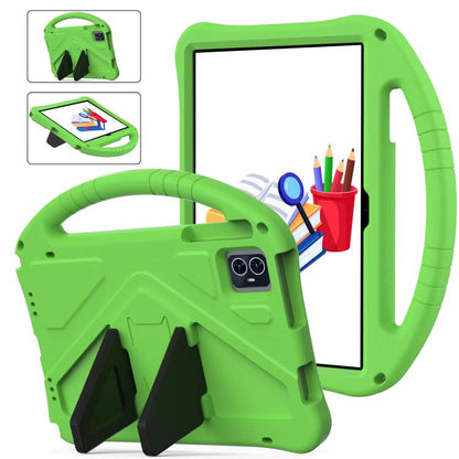 For onn. 10.1 Tablet Gen 4 2024 EVA Shockproof Tablet Case with Holder(Green) - Others by buy2fix | Online Shopping UK | buy2fix