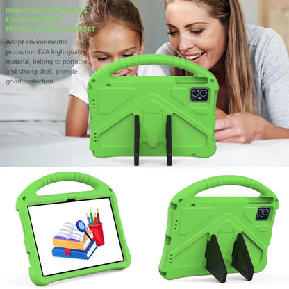 For onn. 10.1 Tablet Gen 4 2024 EVA Shockproof Tablet Case with Holder(Green) - Others by buy2fix | Online Shopping UK | buy2fix