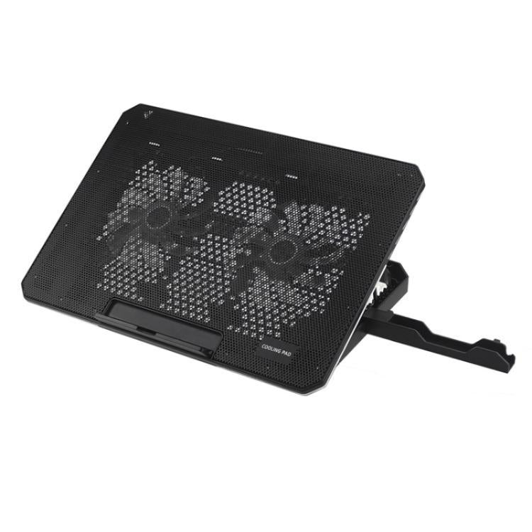 CP252 Adjustable Angle Notebook Cooler Stand Dual Fan Laptop Cooling Pad - Cooling Pads by buy2fix | Online Shopping UK | buy2fix